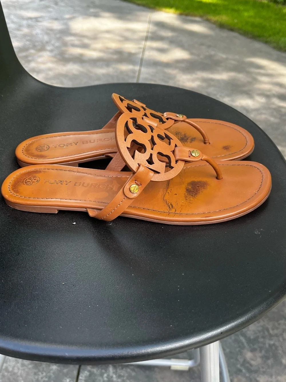 Tory Burch Miller Thong Sandals in the classic 